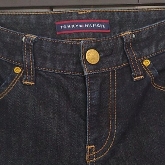 Tommy Hilfiger Dark Wash Skinny Jeans Size -2R - Picture 7 of 14